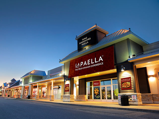 LaPaella Restuarant Exterior View